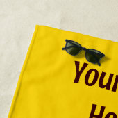 アフリカサバンナ野生動物 ビーチタオル (インサイチュ)