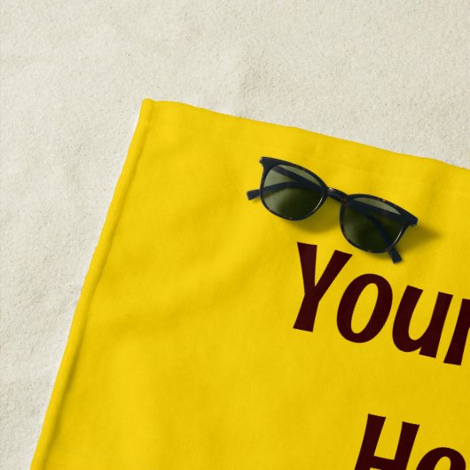 アフリカサバンナ野生動物 ビーチタオル (インサイチュ)