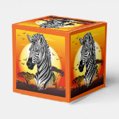 アフリカサバンナ野生動物 フェイバーボックス (裏面サイド)