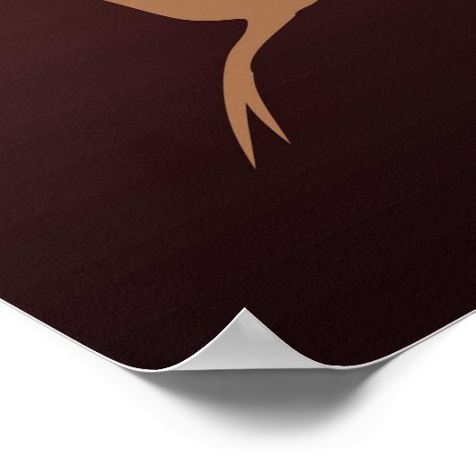 アフリカサバンナ野生動物 ポスター (角)