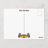 アフリカサバンナ野生動物 ポストカード (裏面)