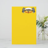 アフリカサバンナ野生動物 便箋 (スタンド正面)