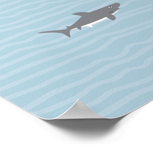 アフリカサファリの地図 ポスター (角)