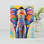 アフリカサファリカラフルゾウ シーズンカード (スタンド正面)