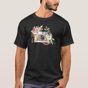 アフリカサファリツアーIホビーフォトグラファーIワイルドフロー Tシャツ