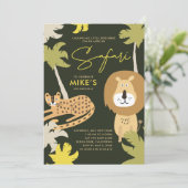 アフリカサファリワイルドパーティー 招待状 (スタンド正面)