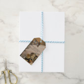 アフリカサファリワイルドライフギフトラベル ギフトタグ (より糸付き)