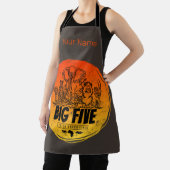 アフリカサファリヴィンテージゾウ、ライオン エプロン (インサイチュ)