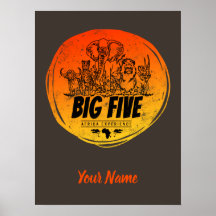 アフリカサファリヴィンテージゾウ、ライオン