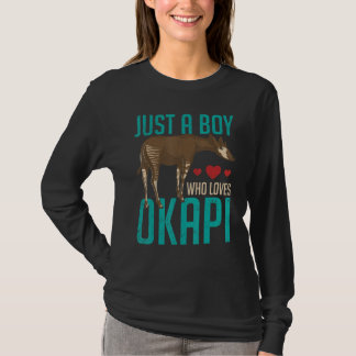 アフリカサファリ動物園の飼育員 ズー アニマル ボーイズ Tシャツ