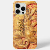 アフリカサファリ象の家族が聞いた Case-Mate iPhoneケース (裏面)