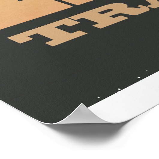 アフリカサファリ象の旅行ポスター ポスター (角)