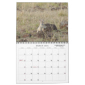 アフリカサファリ カレンダー (3月 2026)