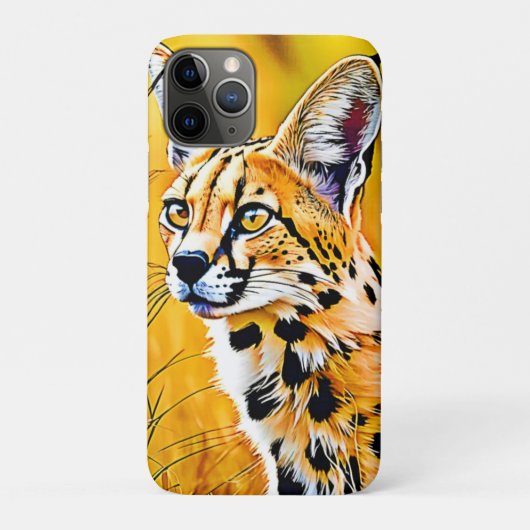 アフリカサーバルアート Case-Mate iPhoneケース (裏)