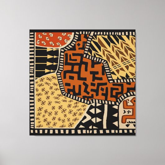 アフリカシャーマンアーススピリッツ キャンバスプリント (正面)