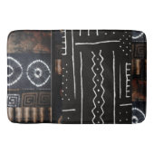 アフリカジャングルトライバルデジタルパターンプリントバスM バスマット (正面)