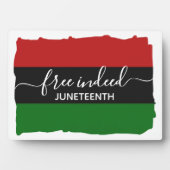 アフリカスタイリッシュの12番目の自由 フォトプラーク (正面)