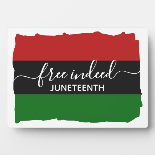 アフリカスタイリッシュの12番目の自由 フォトプラーク (正面)