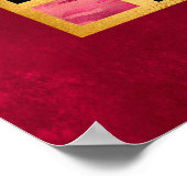 アフリカスタイルアールデコ ポスター (角)