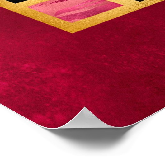 アフリカスタイルアールデコ ポスター (角)