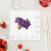 アフリカスミレ 縁ありランチョンナプキン (インサイチュ)