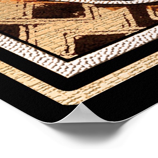 アフリカセレニティマスク ポスター (角)