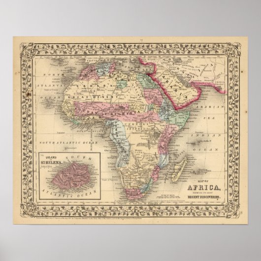 アフリカセントヘレナ ポスター (正面)