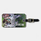 アフリカゼブラアロエ ラゲッジタグ (正面横)