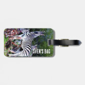 アフリカゼブラアロエ ラゲッジタグ (裏面横)