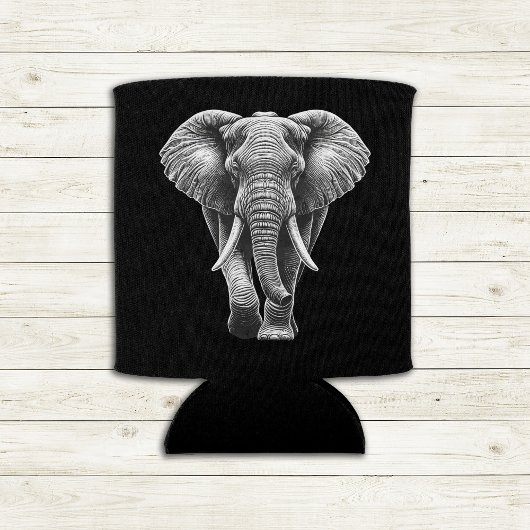 アフリカゾウのサファリと動物園の冒険 缶クーラー