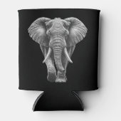 アフリカゾウのサファリと動物園の冒険 缶クーラー (正面)