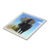 アフリカゾウのタイル タイル (側面)