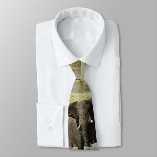 アフリカゾウのタイ ネクタイ (タイ)