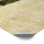 アフリカゾウのポスタープリントぶら下がったウォール ポスター (角)