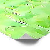 アフリカゾウのママとベビーのア絵を描ートラクト ポスター (角)