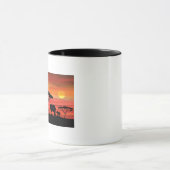 アフリカゾウの夕日 マグカップ (中央)