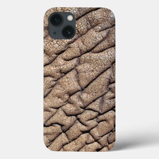 アフリカゾウの皮のクローズアップ Case-Mate iPhoneケース (裏面)
