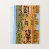 アフリカゾウジグソーパズル ジグソーパズル (縦)