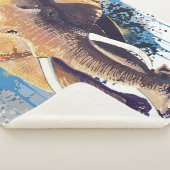 アフリカゾウデザイン |野生動物 シェルパブランケット (3/4)