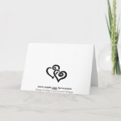 アフリカゾウハッピーバースデーママカード カード (裏面)