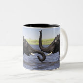 アフリカゾウマグ ツートーンマグカップ (正面右)