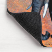 アフリカゾウ大型5野生動物マウスパッド マウスパッド (コーナー)