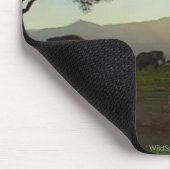 アフリカゾウ系 マウスパッド (コーナー)