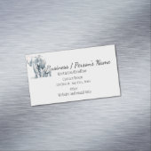 アフリカゾウ親子カスタム動物 マグネット名刺 (インサイチュ)