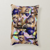 アフリカゾウ超現実ポートレート アクセントクッション (裏面(縦))