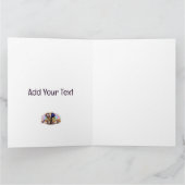 アフリカゾウ超現実ポートレート カード (内部)