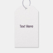 アフリカゾウ超現実ポートレート ギフトタグ (裏面)