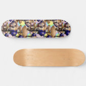 アフリカゾウ超現実ポートレート スケートボード (横)