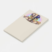 アフリカゾウ超現実ポートレート ポストイット (アングル)