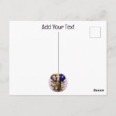 アフリカゾウ超現実ポートレート ポストカード (裏面)